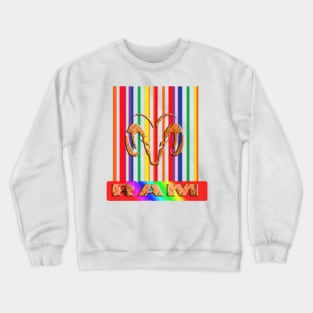 rainbow RAM Crewneck Sweatshirt